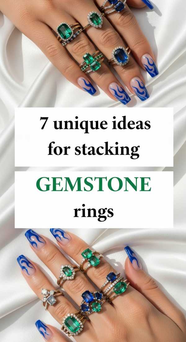 7 Unique Ideas For Stacking Gemstone Rings 69f5e2bbaff60