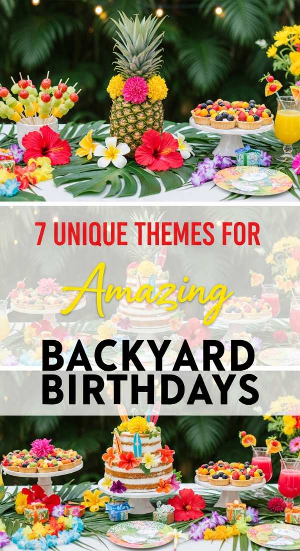 7 Unique Themes For Your Backyard Birthday 6a0213af0a914