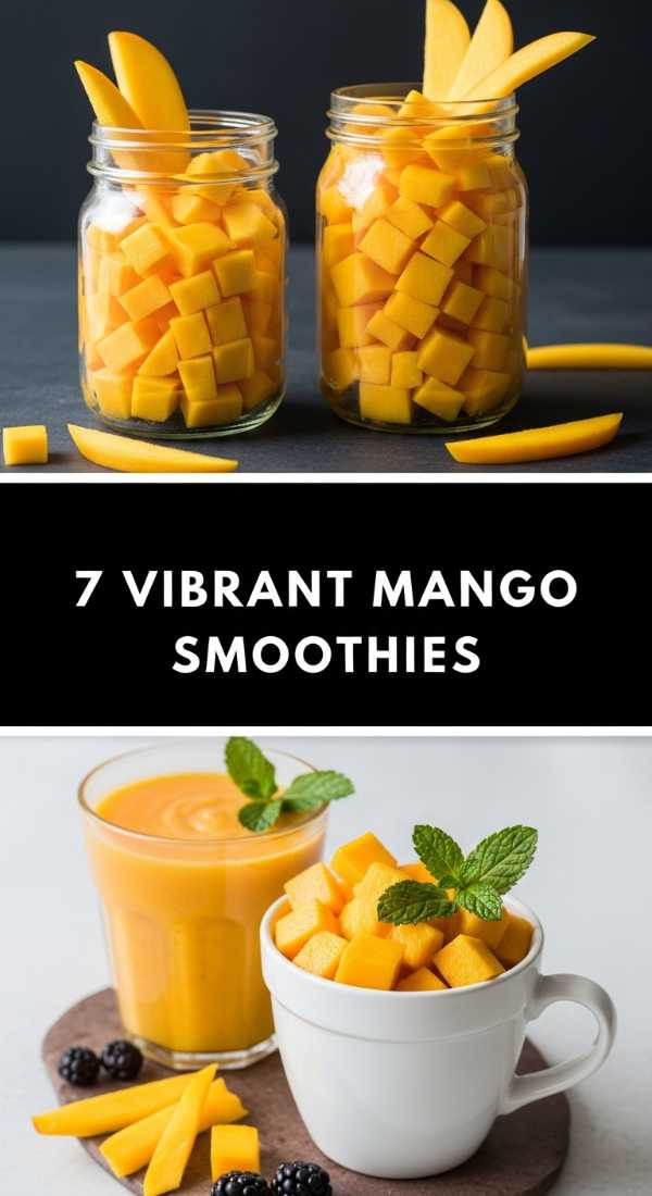 7 Vibrant Mango Smoothie Flavors Step By Step Guide 69f451e803a73