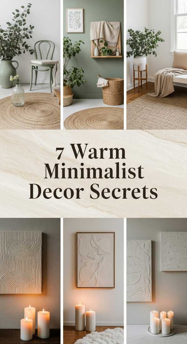 7 Warm Minimalist Decor Secrets 6a0ea927615fc