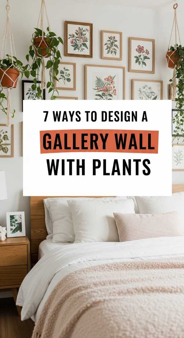 7 Ways To Design A Gallery Wall With Plants 69fdc28bd4b7b