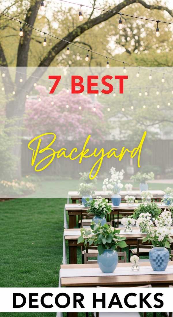 7 Ways To Style Your Backyard Summer Party Decorations 6a157b2bd634c