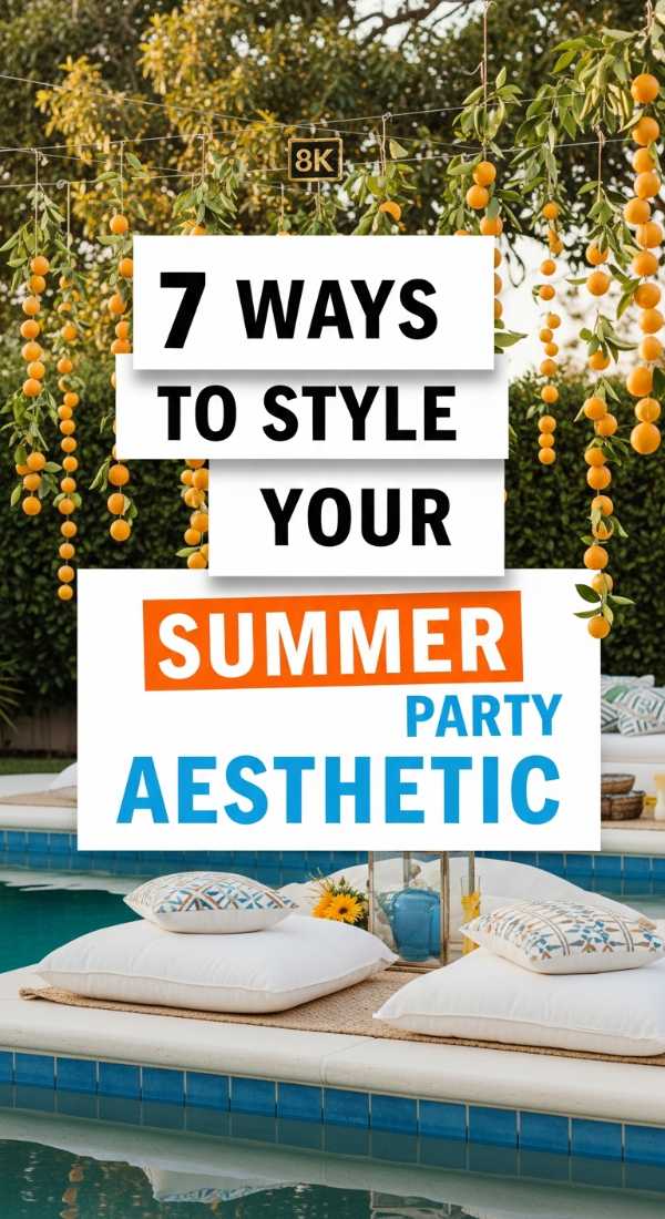 7 Ways To Style Your Summer Party Aesthetic 69f7277150c56