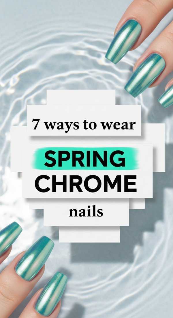 7 Ways To Wear Spring Chrome Nails 69fb987895099