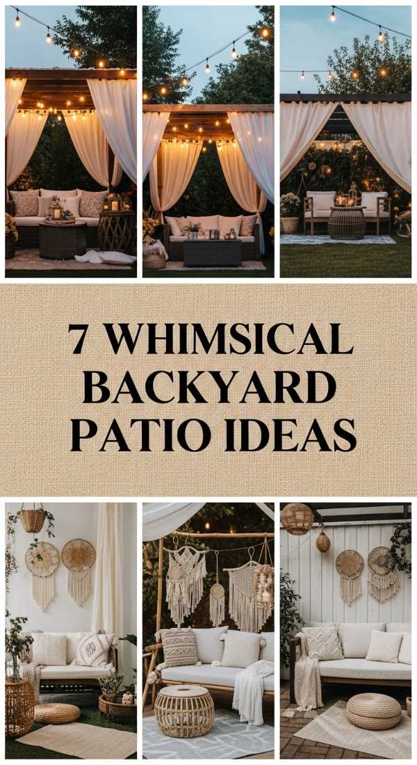 Elevate Your Outdoors: The Definitive Blueprint for Modern Living 7 Whimsical Backyard Patio Ideas 6a04c9686b884