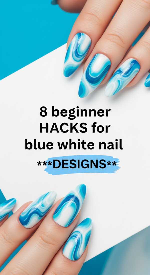 8 Beginner Hacks For Blue And White Nail Designs 69f4c325e4245
