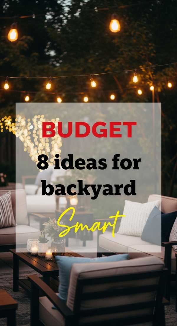 8 Budget Friendly Ideas For Backyard Party Decor 6a0db3ca52d00