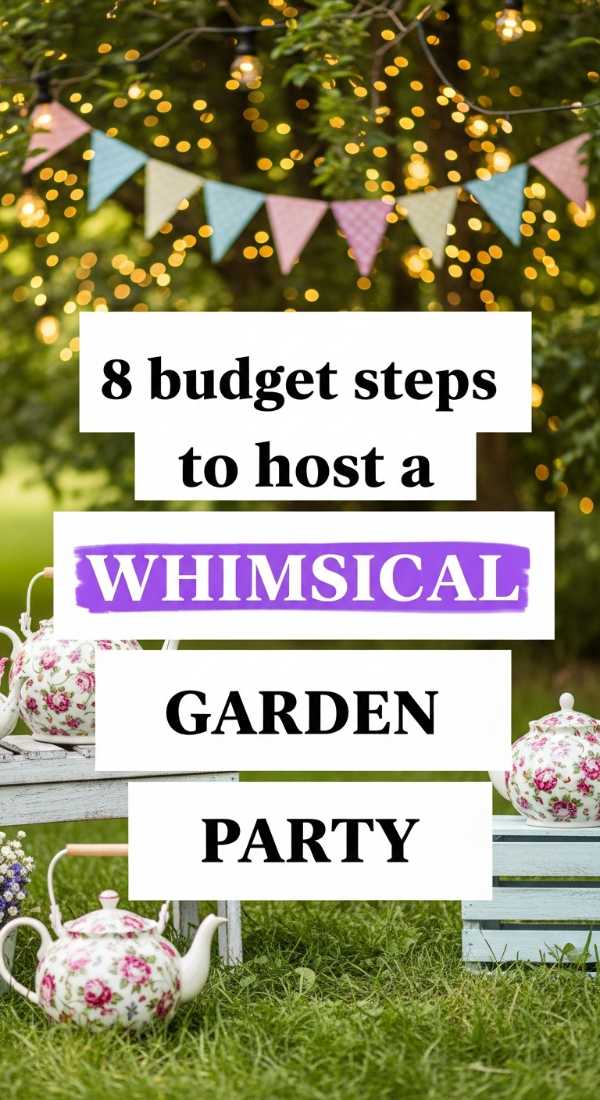 10 DIY Party Decor Hacks to Transform Your Space on a Budget 8 Budget Steps To Host A Whimsical Garden Party 6a0deee396822