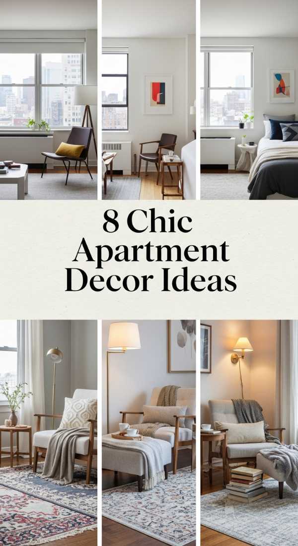 8 Chic Apartment Decor Ideas 6a0e9f074b08e