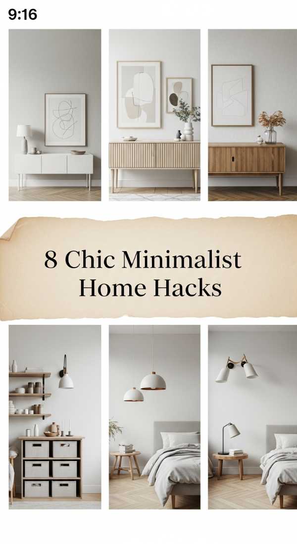 8 Chic Minimalist Home Hacks 6a0e9f3d8024c