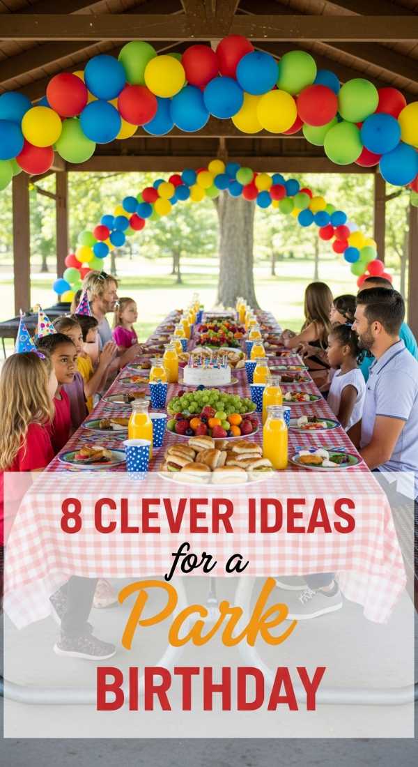 8 Clever Ideas For A Park Birthday Party 69fc268e12624