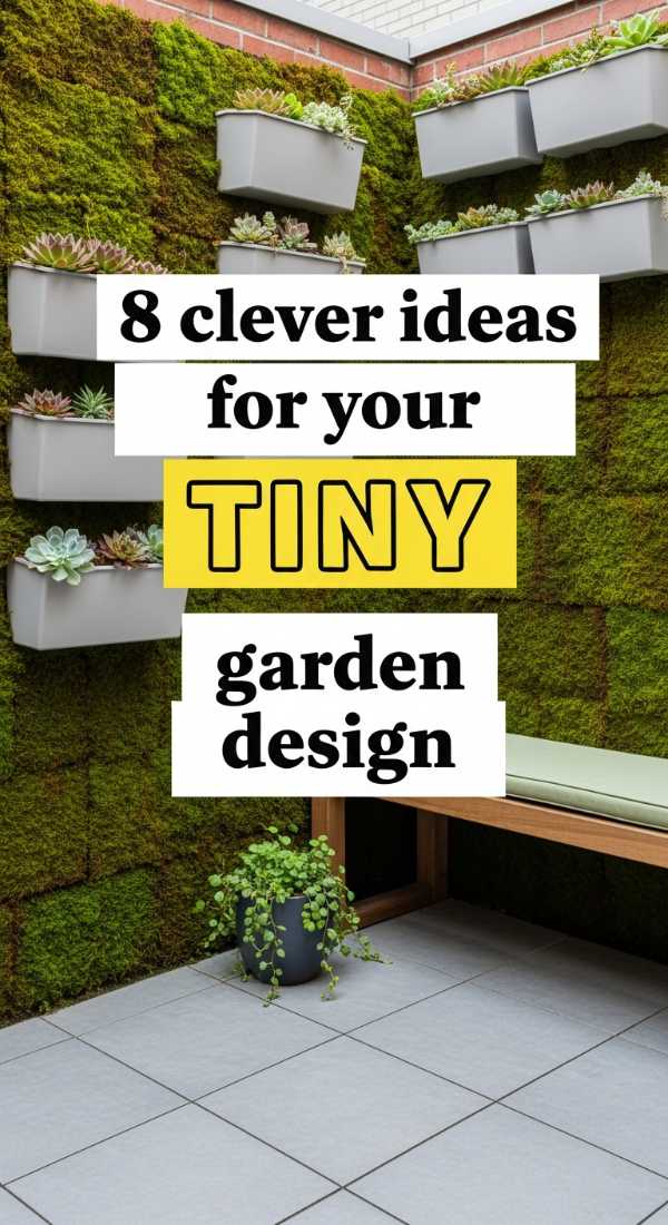10 Minimalist Landscaping Tips for a Contemporary Outdoor Oasis 8 Clever Ideas For Your Tiny Garden Design 69fb222f5cc3e