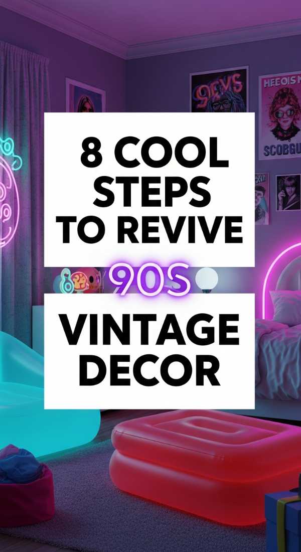8 Cool Steps To Revive 90s Vintage Decor 69f4858822927