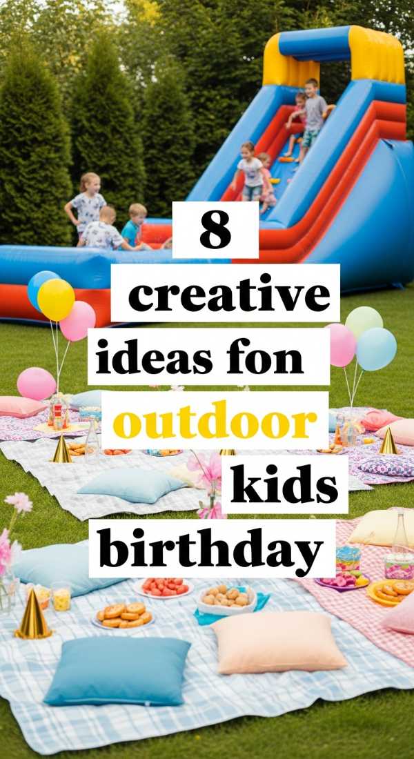 8 Creative Ideas For An Outdoor Kids Birthday 6a0de73dc4e94