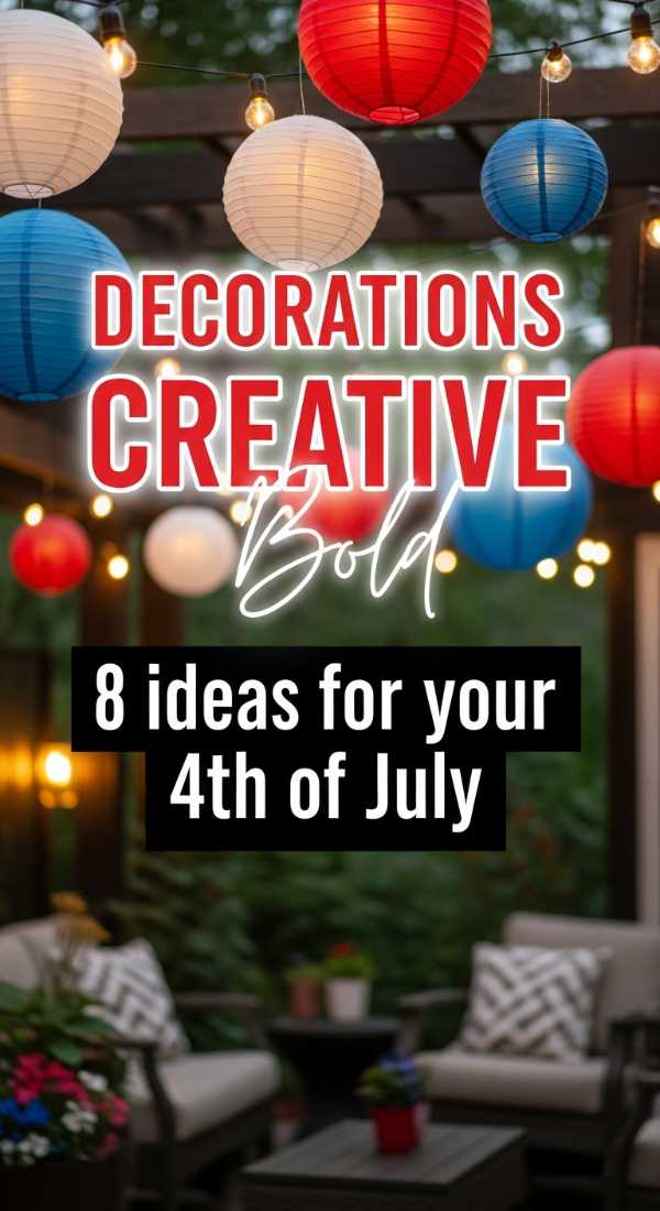 Host the Ultimate Bash: Creative 4th of July DIY Projects for Every Home 8 Creative Ideas For Your 4th Of July Decorations 6a0d98b7b98a6