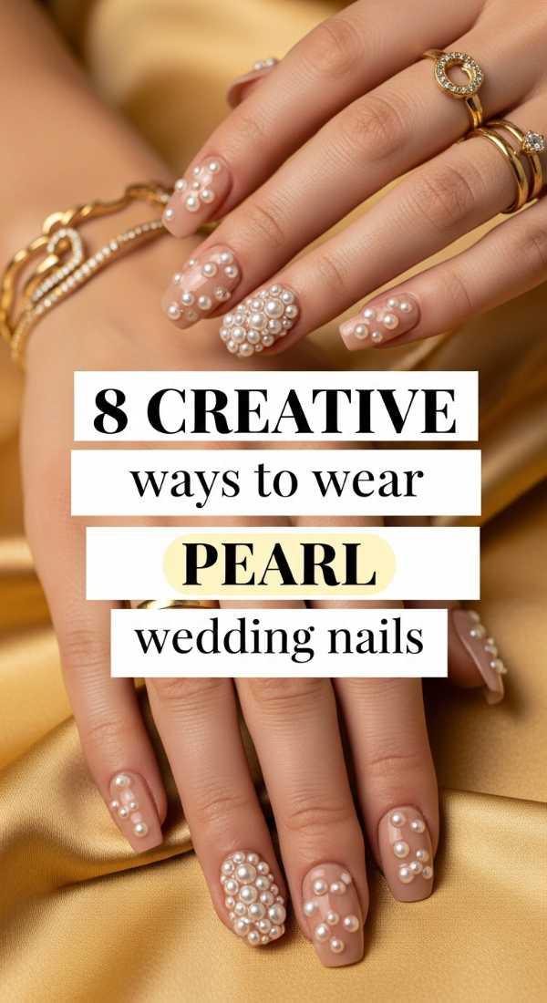 8 Creative Ways To Wear Pearl Wedding Nails 6a0059f0696cd
