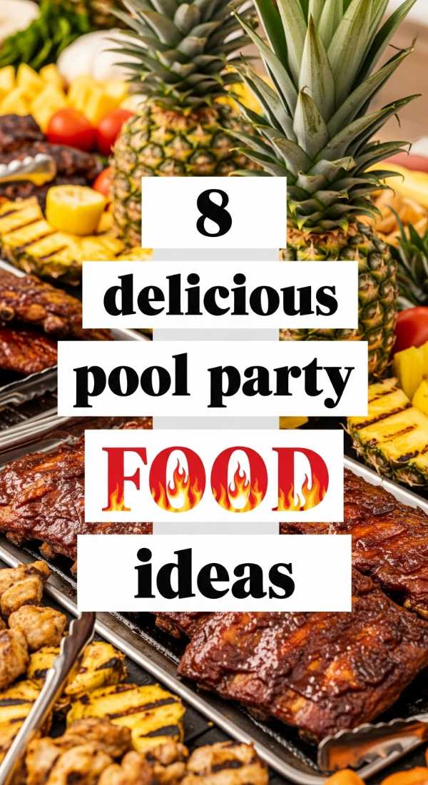 8 Delicious Pool Party Food Ideas For Guests 6a18a3da07eda