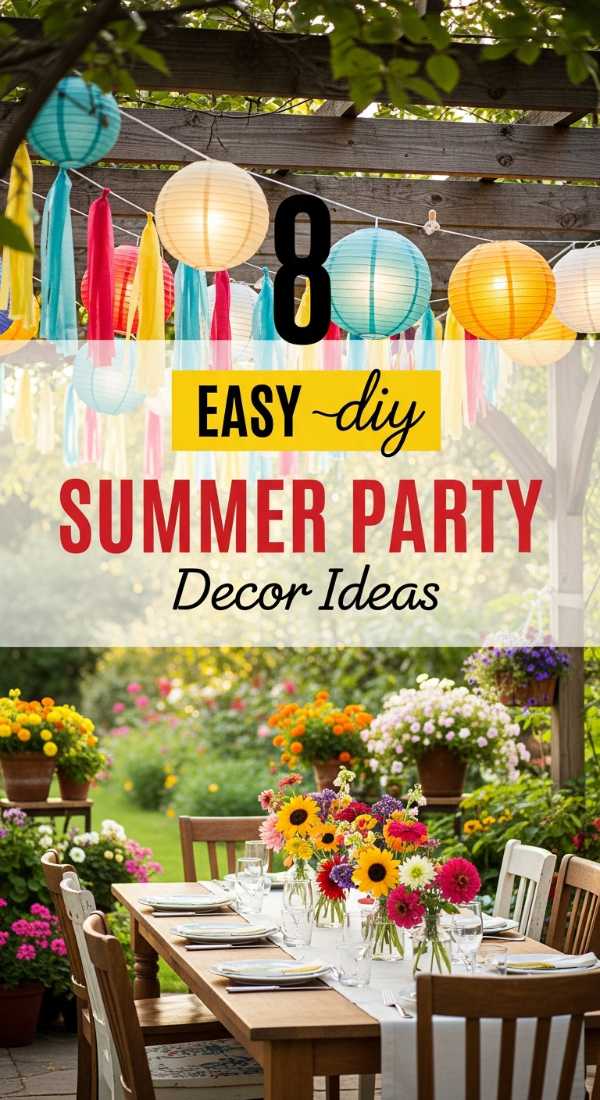 8 Easy Diy Decorations For A Summer Party 6a0577b32273c