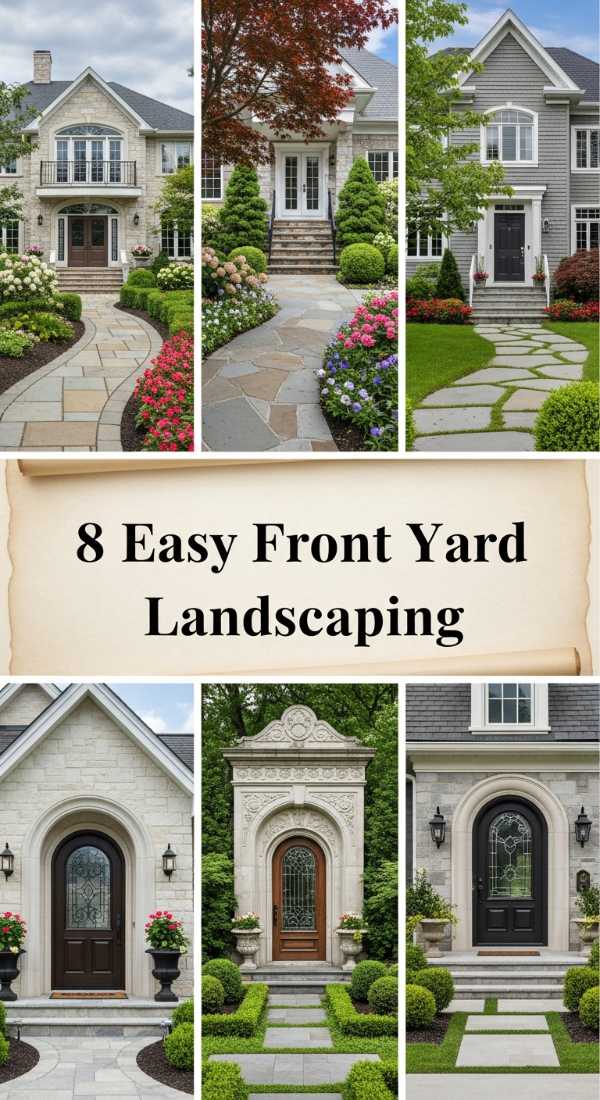 8 Easy Front Yard Landscaping 6a04bad60097b