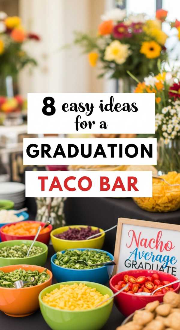 8 Easy Ideas For A Graduation Taco Bar 69f72773ccb1c