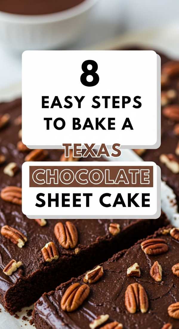 8 Easy Steps To Bake A Texas Chocolate Sheet Cake 6a06c3a273082