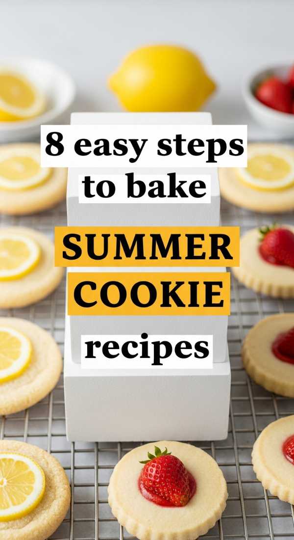8 Easy Steps To Bake Summer Cookie Recipes 6a06bdec450f0