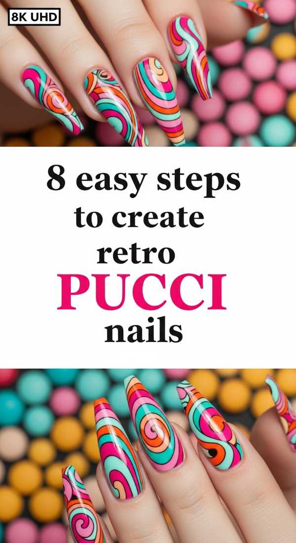 The 2026 Edit: Trendsetting Manicures You’ll Be Seeing Everywhere 8 Easy Steps To Create Retro Pucci Nails 6a059f6a24832