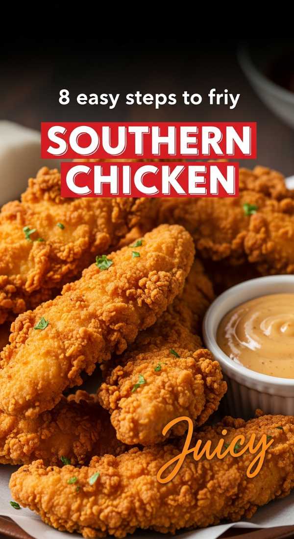 8 Easy Steps To Fry Juicy Southern Chicken 69f71b0e2a85b