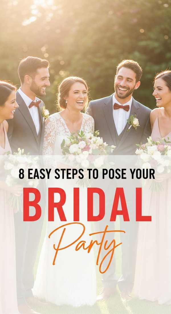 8 Easy Steps To Pose Your Bridal Party 69faeade2defc