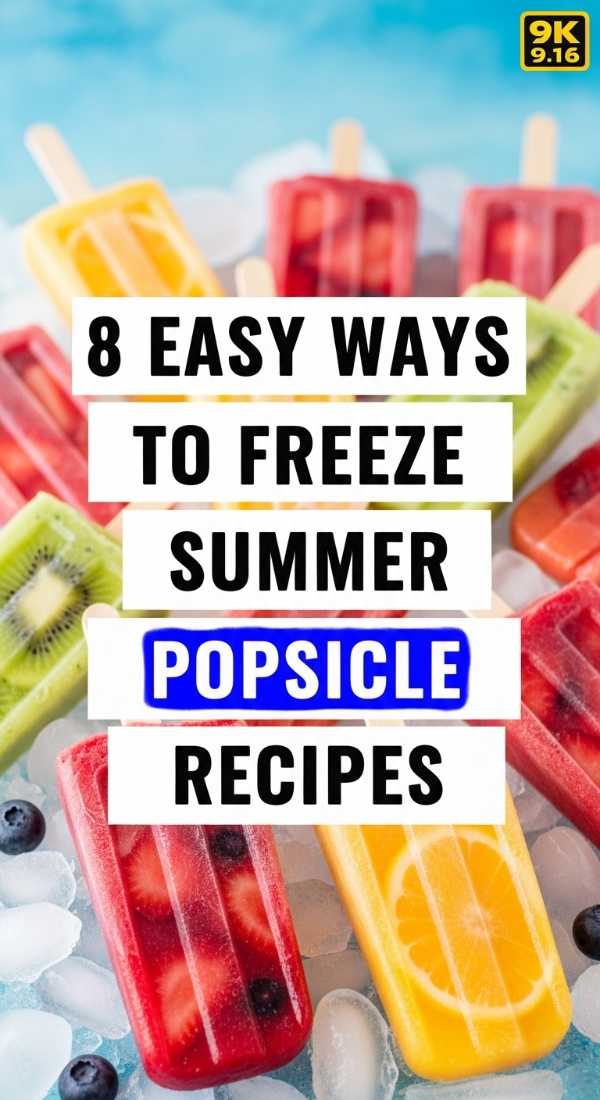 Sun-Drenched Flavors: Your Ultimate Handbook for Summer Entertaining 8 Easy Ways To Freeze Summer Popsicle Recipes 6a10952e52a3f