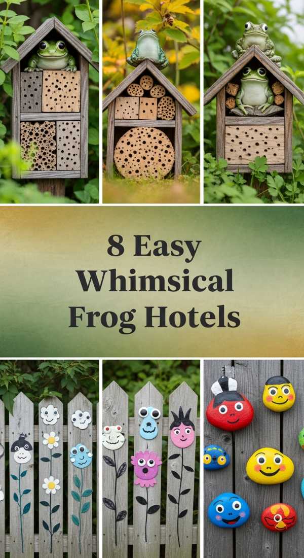 8 Easy Whimsical Frog Hotels 6a04b78b58364