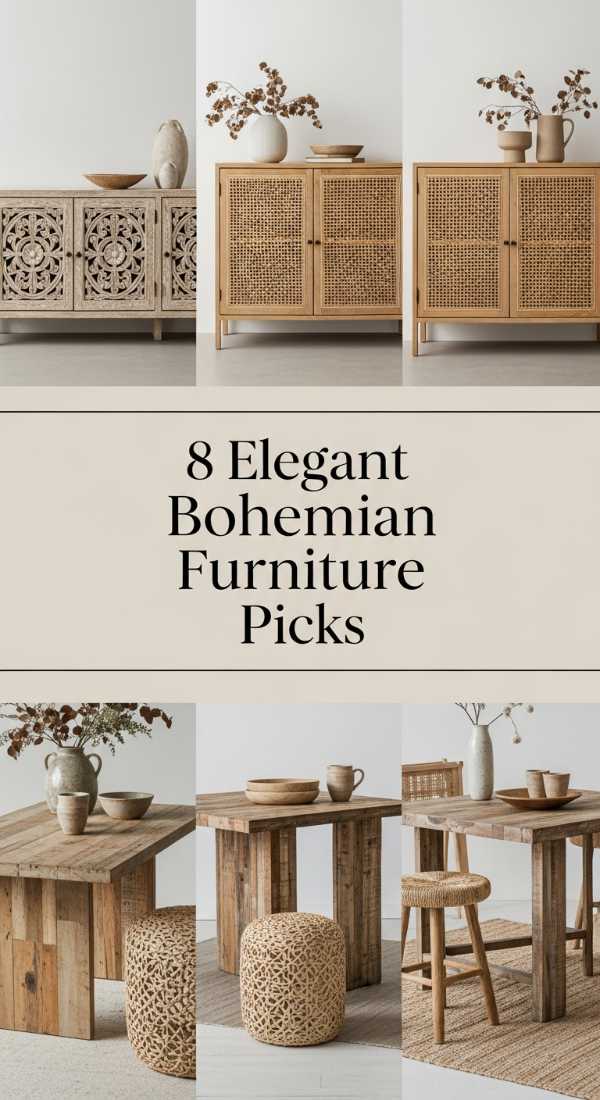 The Ultimate Guide to Modern Organic Boho Interior Design 8 Elegant Bohemian Furniture Picks 6a0ea7e371a8d