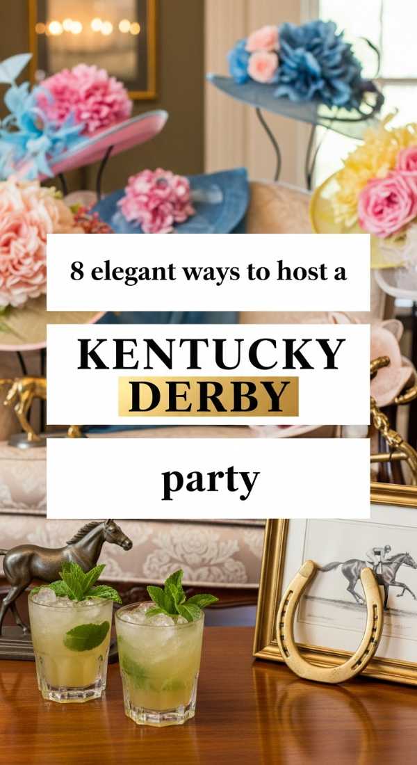 8 Elegant Ways To Host A Kentucky Derby Party 69fc2d64d1e31