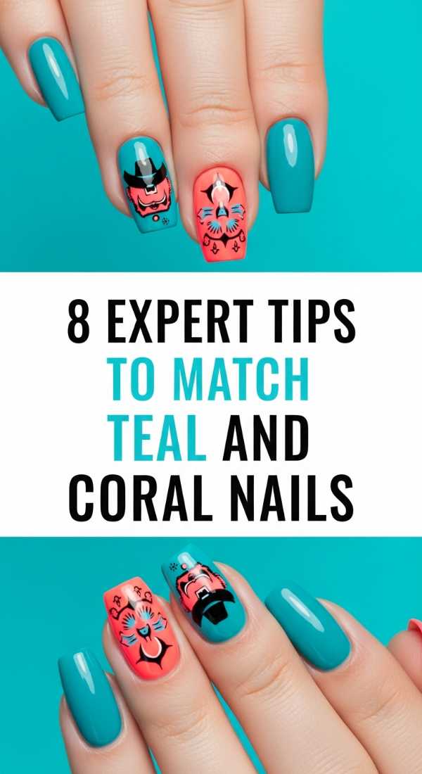 8 Expert Tips To Match Teal And Coral Nails 6a0597e043edb