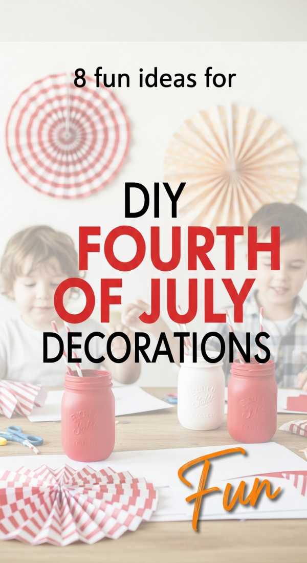 8 Fun Ideas For Diy Fourth Of July Decorations 6a0d98b28af61