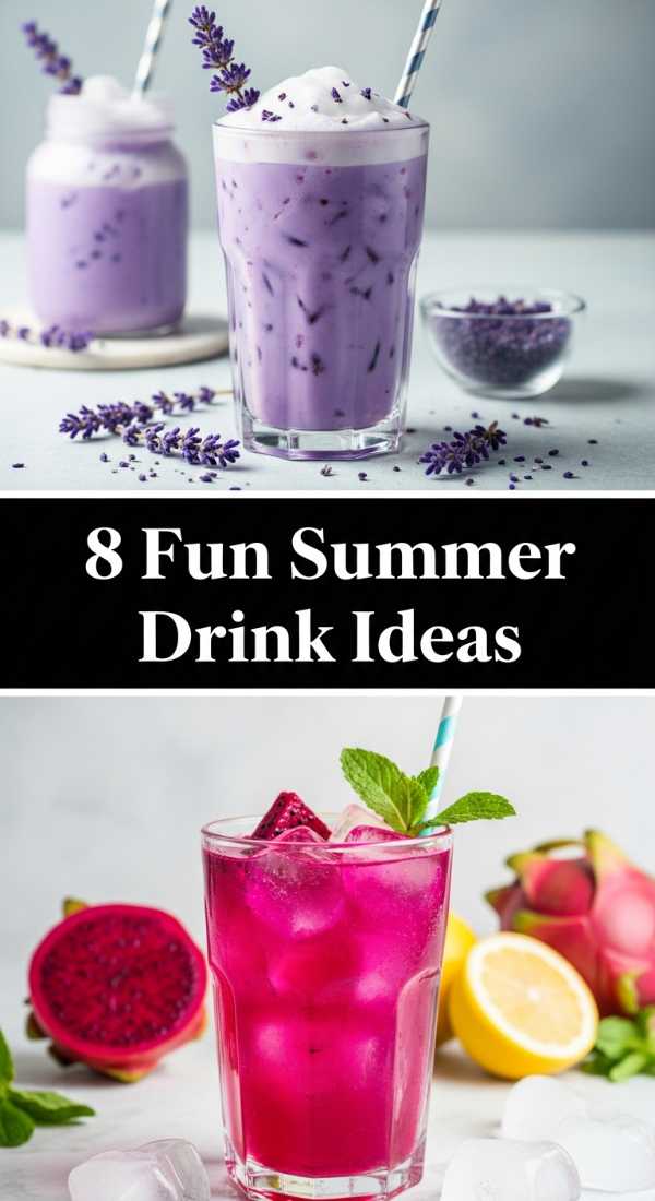8 Fun Summer Drink Ideas 6a041f75c3747