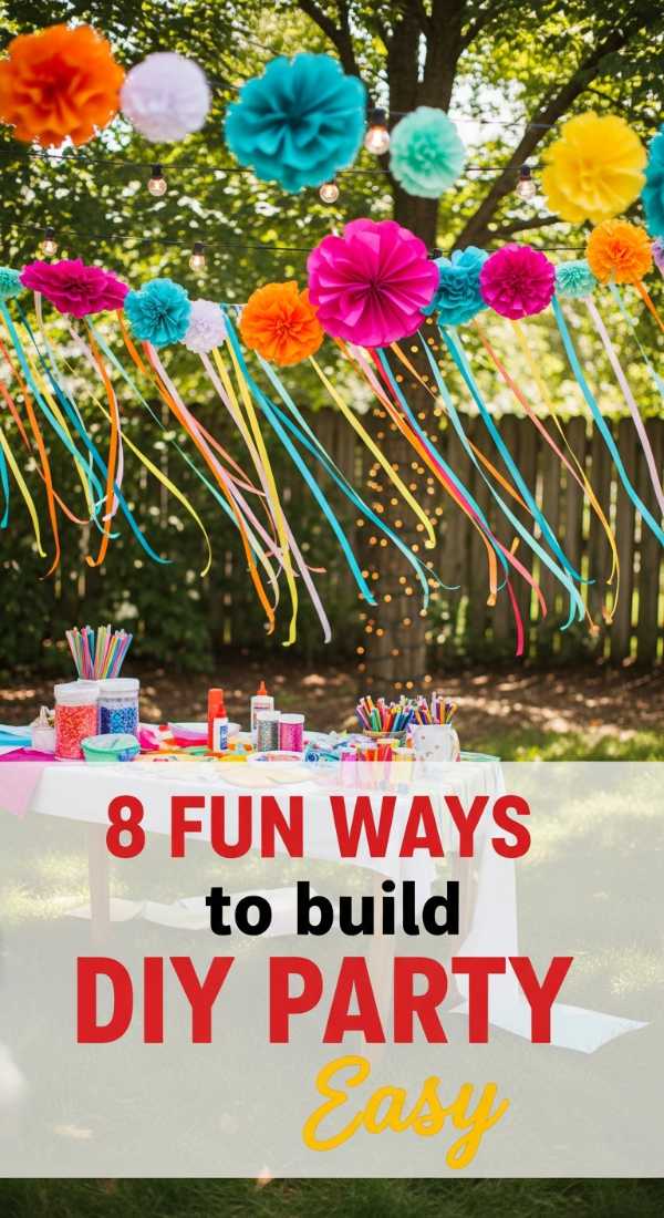 The Art of the Party: How to Master Celebration Decor Every Time 8 Fun Ways To Build Diy Party Decor 6a056fa04102d
