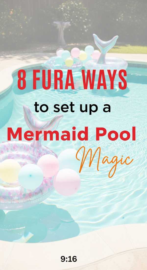 8 Fun Ways To Set Up A Mermaid Pool Party 6a0577ae8ef4b