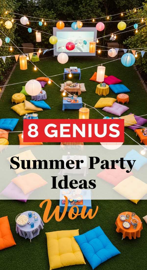 8 Genius Summer Party Ideas To Try This Weekend 69f86e0ba25cb