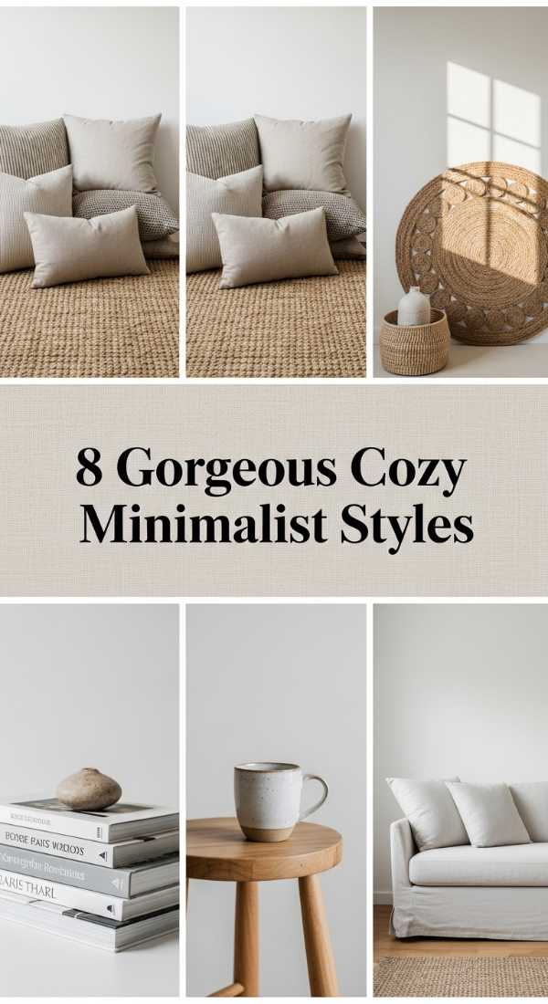 8 Gorgeous Cozy Minimalist Styles 6a0e9f01d1099