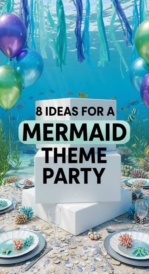 Summer Birthday Magic: Your Go-To Guide for Outdoor Fun 8 Ideas For A Mermaid Theme Party 6a0de7548e6d4