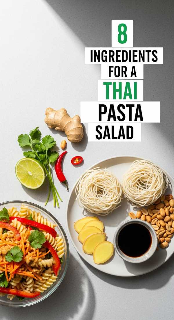 8 Ingredients For A Thai Pasta Salad 6a1097aa0e241