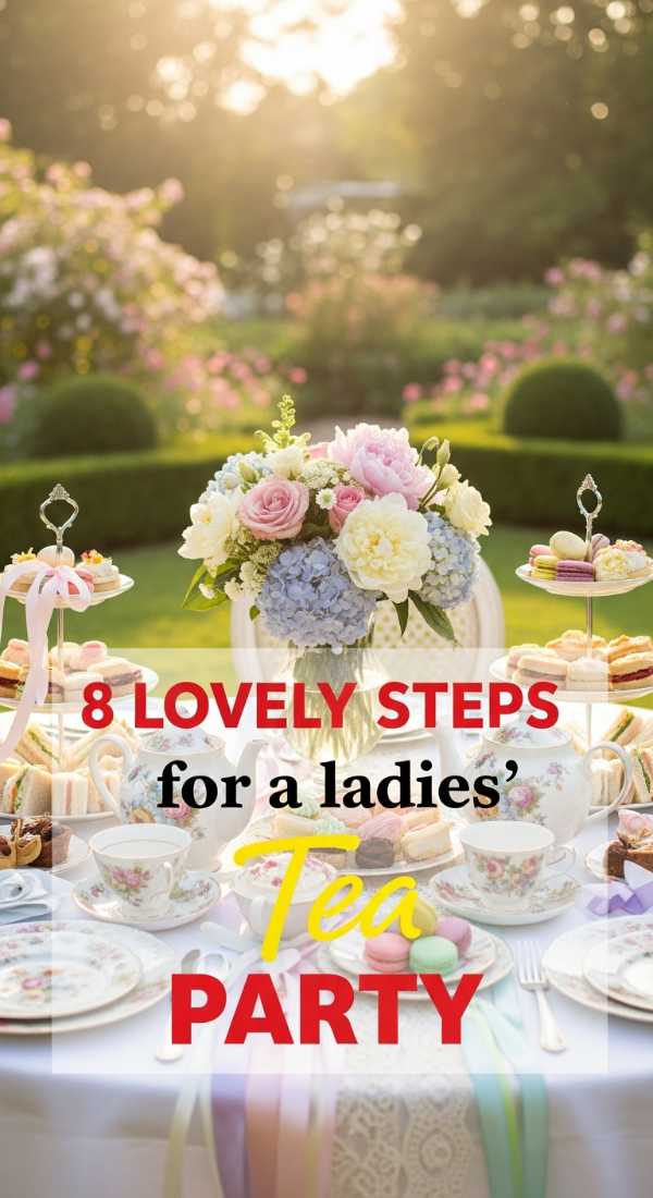 8 Lovely Steps For A Ladies Tea Party 69f86c5bcbdd6