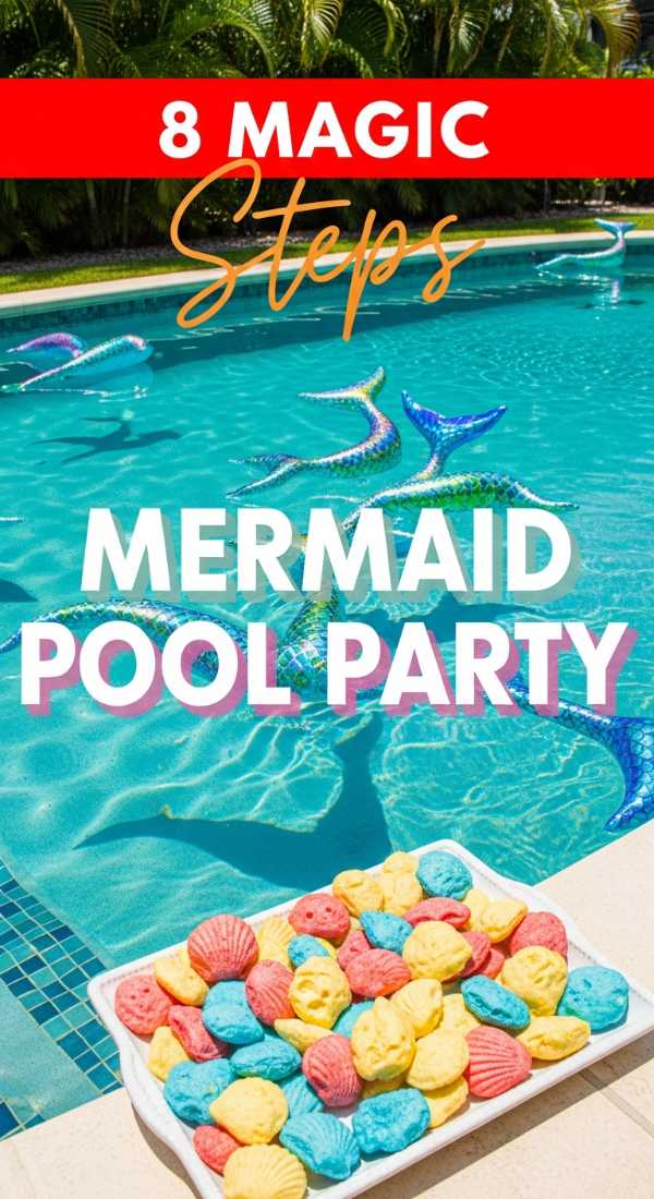 8 Magic Steps To Plan A Mermaid Pool Party 6a0572a2e13b2