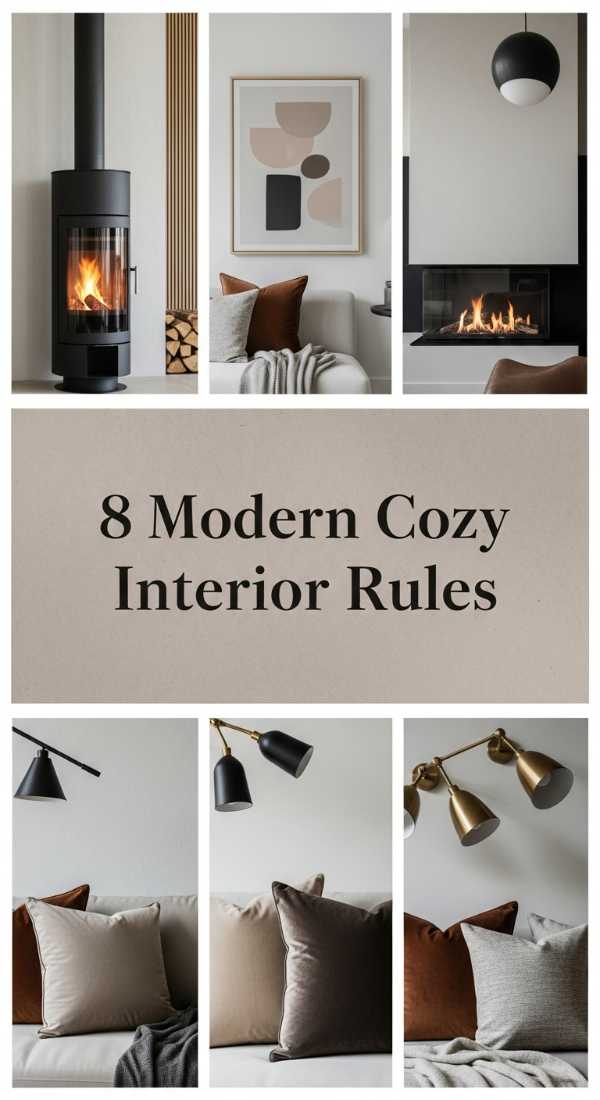 Small Changes, Big Comfort: Transforming Your Living Space into a Sanctuary 8 Modern Cozy Interior Rules 6a1b226edb00c
