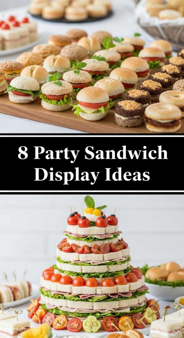 8 Party Sandwich Display Ideas For Summer Hosting 6a041f7e0949d