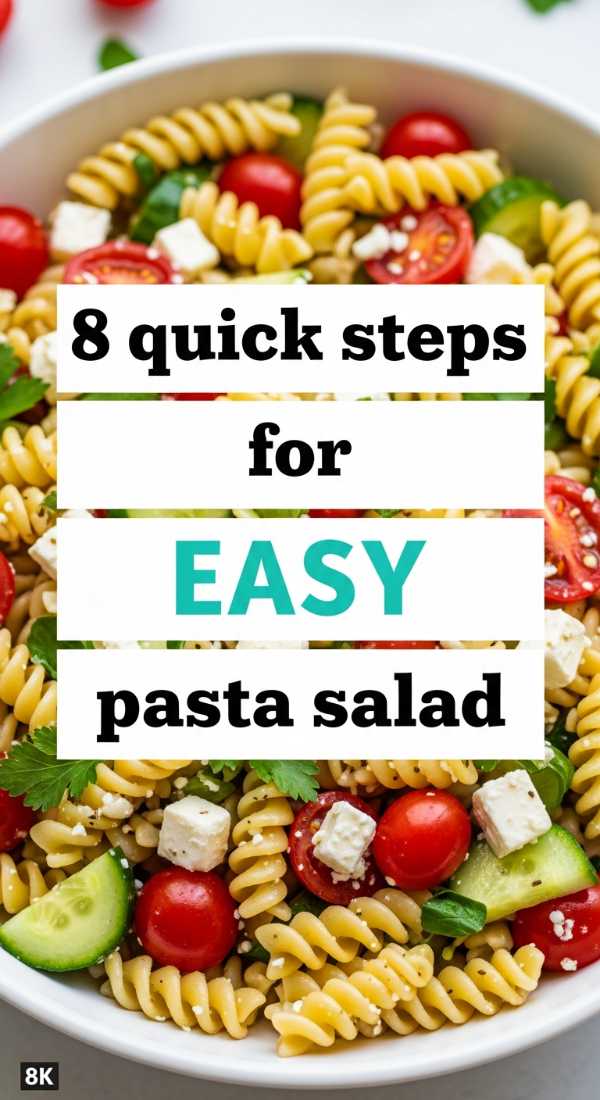 8 Quick Steps For Easy Pasta Salad 6a10938a10e2c