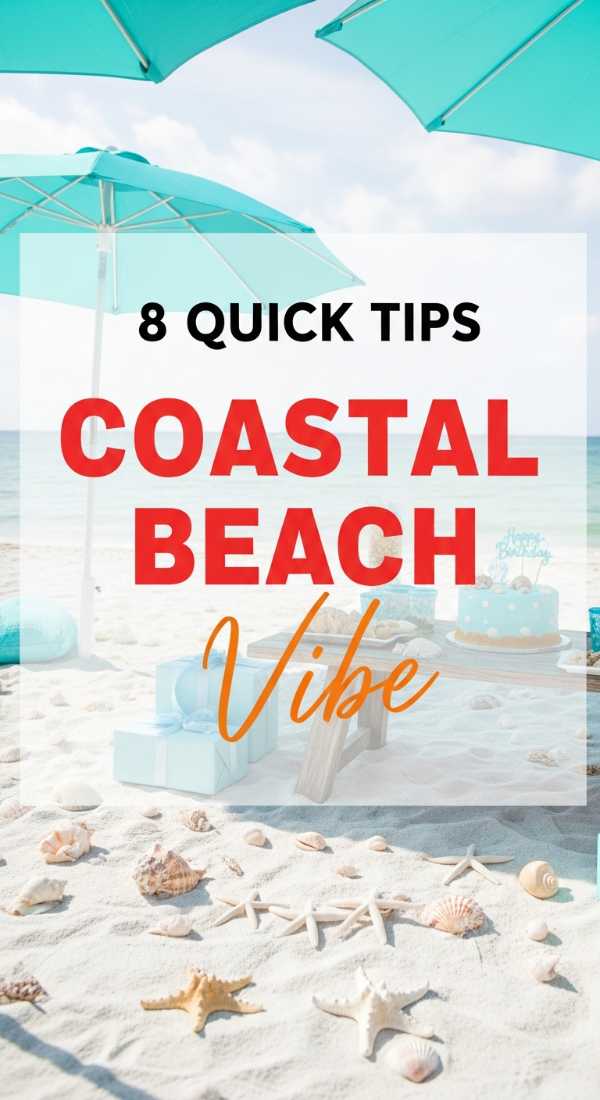 8 Quick Tips For A Coastal Beach Birthday Party 69fc2690228d1