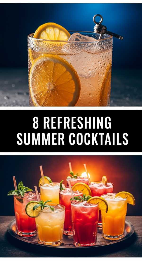 8 Refreshing Summer Cocktails To Cool Down 6a03144a23eee