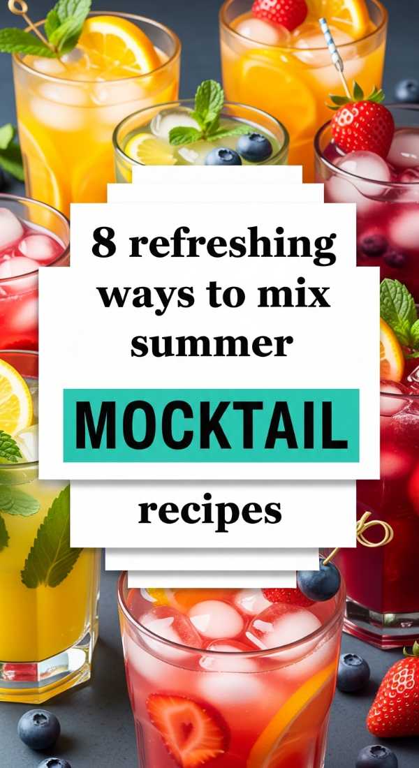8 Refreshing Ways To Mix Summer Mocktail Recipes 6a0703892cc64